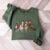 vintage horse christmas sweatshirt for horse lovers featuring funny western design holiday sweater for festive celebrations ejvp2 scaled
