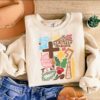 vintage jesus is the reason for the season sweatshirt religious christmas shirt with inspirational quotes on faith iixgl