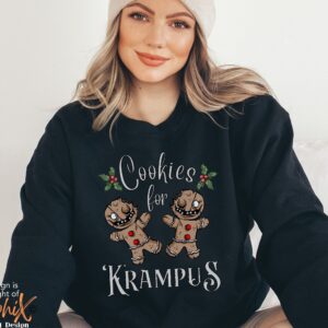 vintage krampus sweatshirt with creepy gingerbread man design for halloween and christmas celebrations unique goth style apparel obz0h scaled