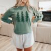 vintage long sleeve christmas shirt for women comfort colors garment dyed tee with unique design and soft fabric 5wo3w