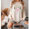 vintage long sleeve nutcracker t shirt for women in comfort colors with unique christmas design and soft fabric polpn