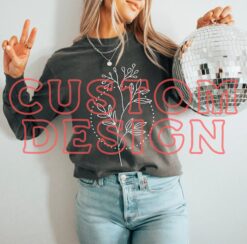 Vintage Long Sleeve T Shirt Comfort Colors Unisex Custom Design Personalized for Unique Style and Comfort