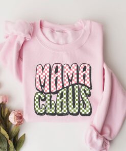 vintage mama claus sweatshirt for moms retro christmas crewneck with fun design comfortable holiday apparel 5geip