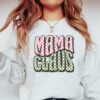 vintage mama claus sweatshirt for moms retro christmas crewneck with fun design comfortable holiday apparel paonk