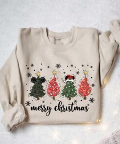 vintage mickey christmas t shirt featuring mickey and friends design for disney fans and family matching holiday wear yor49