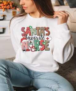 vintage nurse christmas sweatshirt for rns funny holiday shirt with unique design for nurses jxlod