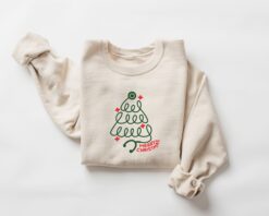 Vintage Nurse Christmas Sweatshirt with Funny Medical Design for Doctors and Nurses