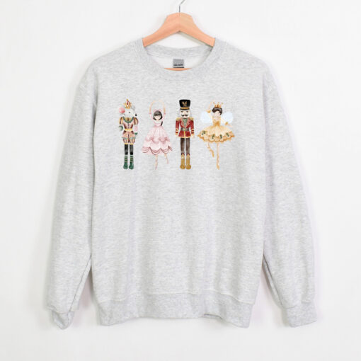 vintage nutcracker sweatshirt for christmas featuring ballet design ideal for holiday celebrations and ballerina enthusiasts 6y4hw scaled