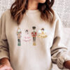 vintage nutcracker sweatshirt for christmas featuring ballet design ideal for holiday celebrations and ballerina enthusiasts kvnye