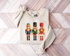 vintage nutcracker t shirt for women with faux sequin design for christmas celebrations and holiday gatherings 6b7i0 scaled