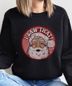 vintage santa shirt with funny design for christmas parties and winter celebrations ej4nx