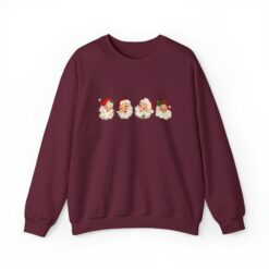 vintage santa sweatshirt for family matching christmas crewneck holiday apparel with retro design jdvxc