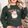 vintage santa sweatshirt retro christmas crewneck with fun design for holiday celebrations and everyday wear by6ki scaled