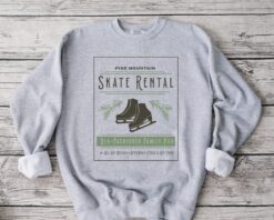 vintage skate rental sweatshirt for ice skater moms with unique design and comfortable fit for ice skating parties and events sgs1j