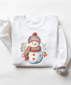 vintage snowman sweatshirt for women funny christmas crewneck with unique design comfortable holiday apparel bmkgs scaled