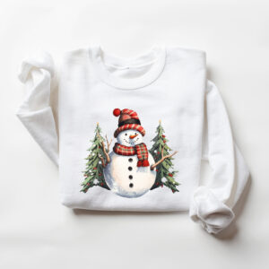 vintage snowman sweatshirt for women with christmas design and comfortable fit ideal for holiday gatherings and festive celebrations os6fm