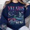 vintage sweatshirt featuring velaris city starlight design for book lovers and acotar fans ideal for christmas celebrations pcopj