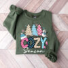vintage sweatshirt with snowman design for winter comfort colors funny christmas shirt ideal for holiday gatherings and seasonal wear gjr8j