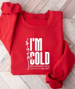 vintage sweatshirt yes im cold design for winter wear featuring warmth and comfort in freezing conditions ma6g8 scaled