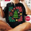 Vintage T Shirt Boho Floral Christmas Tee Comfort Colors Design with Retro Flowers for Trendy Holiday Style 16 vintage t shirt boho floral christmas tee comfort colors design with retro flowers for trendy holiday style tevp9 scaled