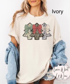 vintage t shirt camo christmas tree shirt oversized hunting tee with trendy holiday design and camouflage print for festive wear 7wvzq