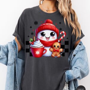 vintage t shirt christmas ghost design iced coffee retro style funny holiday shirt for coffee lovers mtsrv scaled