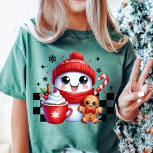 vintage t shirt christmas ghost design iced coffee retro style funny holiday shirt for coffee lovers xoqsv scaled