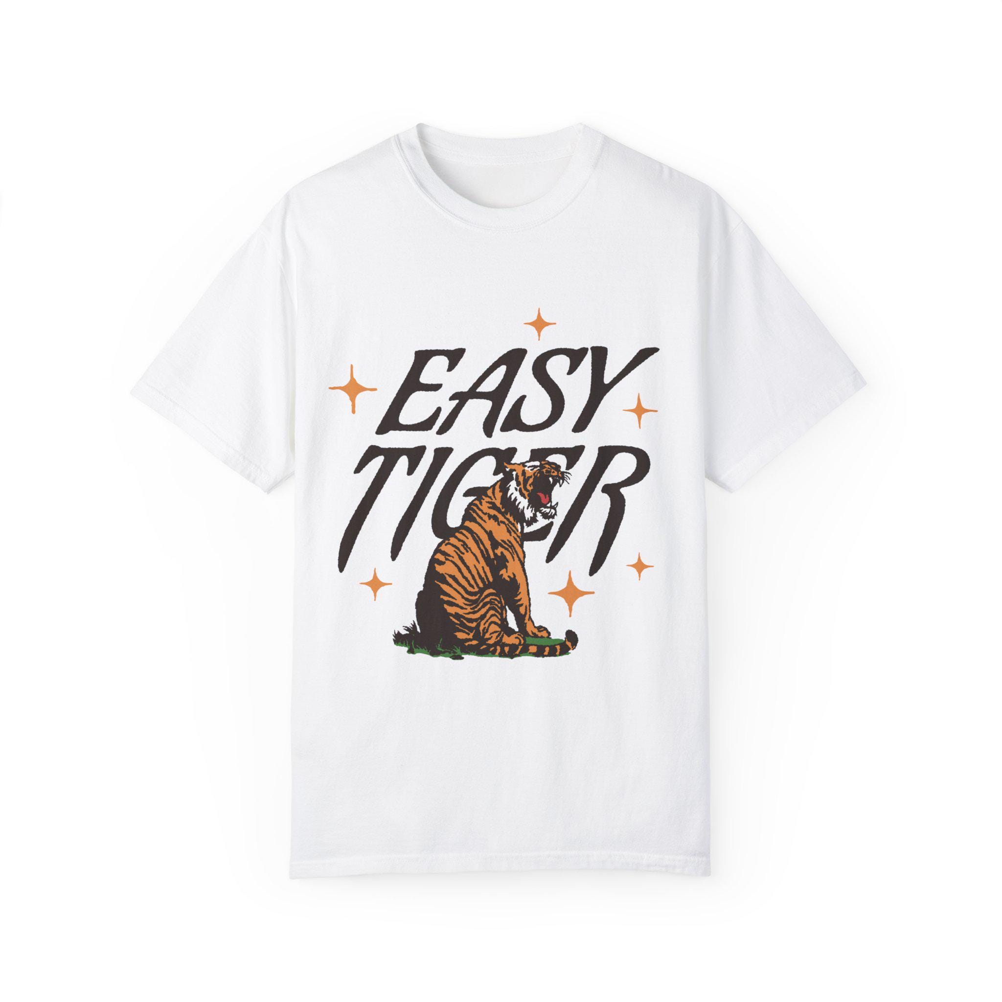 Vintage T Shirt Easy Tiger Graphic Tee Retro Boho Unisex Aesthetic Design Comfortable Colors Indie Style Apparel 5 vintage t shirt easy tiger graphic tee retro boho unisex aesthetic design comfortable colors indie style apparel ocuqw
