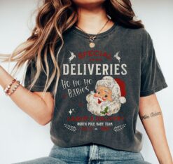 Vintage T Shirt for NICU Nurses  Labor and Delivery Nurse Christmas Design  Special Deliveries Comfort Colors T Shirt