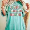 vintage t shirt for women and men retro christmas design dance like frosty holiday tee for family matching outfits ydm3j