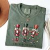 vintage t shirt funny nutcracker christmas shirt comfort colors design for women with unique holiday theme ntzni