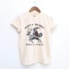 Vintage T Shirt Funny Raccoon Santa Christmas Crewneck with Meme Design Sorta Feral Animal Graphic Tee for Holiday Wear