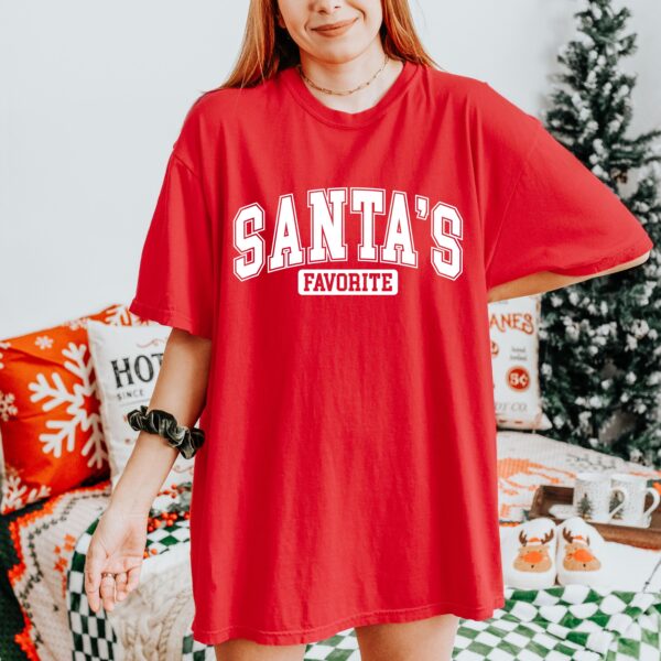 vintage t shirt funny santas favorite tee with holiday humor for christmas celebrations and festive gatherings dhkfx scaled