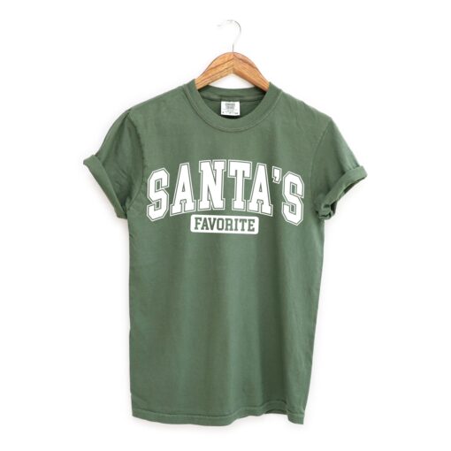 vintage t shirt funny santas favorite tee with holiday humor for christmas celebrations and festive gatherings rgdqb scaled