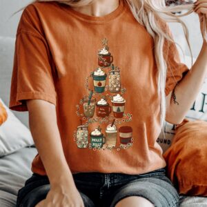 vintage t shirt gingerbread christmas drinks design coffee lover crewneck for holiday cheer and fun xmas celebration vgjlv