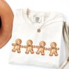 vintage t shirt gingerbread christmas shirt for women comfort colors style minimalist design for holiday celebrations ky8jn scaled