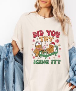 vintage t shirt gingerbread nurse design funny christmas shirt with icing joke for nurses holiday apparel fhfr9 scaled