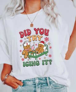 vintage t shirt gingerbread nurse design funny christmas shirt with icing joke for nurses holiday apparel jm2zc scaled