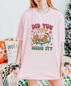 vintage t shirt gingerbread nurse design funny christmas shirt with icing joke for nurses holiday apparel tg8up scaled