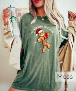 vintage t shirt groovy out there looking like a snack funny christmas design retro style for trendy holiday apparel r0l8d