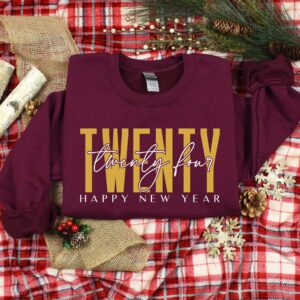 vintage t shirt happy new year 2024 design funny christmas shirt for holiday celebrations and festive gatherings dlwfa scaled