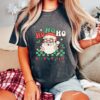vintage t shirt ho ho ho santa claus tee funny christmas shirt retro style for holiday parties and celebrations tpfbq scaled