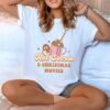 vintage t shirt hot cocoa and christmas movies design retro style for women funny christmas shirts for holiday season 01r5r