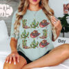 vintage t shirt howdy christmas cactus tree design oversized comfort colors holiday tee for western cowboy style ctiab