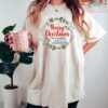 vintage t shirt merry christmas were getting you a grandchild pregnancy announcement tee cute xmas baby design kxs2w scaled