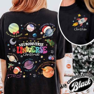 vintage t shirt neurodiverse universe design autism awareness theme for teachers and space enthusiasts jmamx