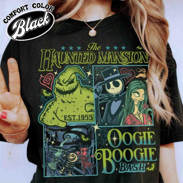 vintage t shirt nightmare on main street halloween shirt retro design for women haunted mansion theme fall apparel 9dbfy