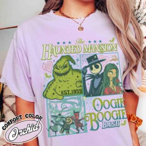 vintage t shirt nightmare on main street halloween shirt retro design for women haunted mansion theme fall apparel g9oxt