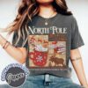 vintage t shirt north pole readers club tee bookish christmas design for book lovers and bookworms zue8w