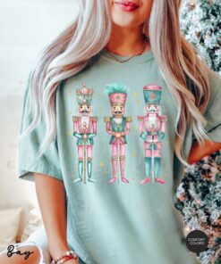 vintage t shirt nutcracker christmas shirt womens holiday apparel funny christmas shirt in pink for festive celebrations ii9k6 scaled